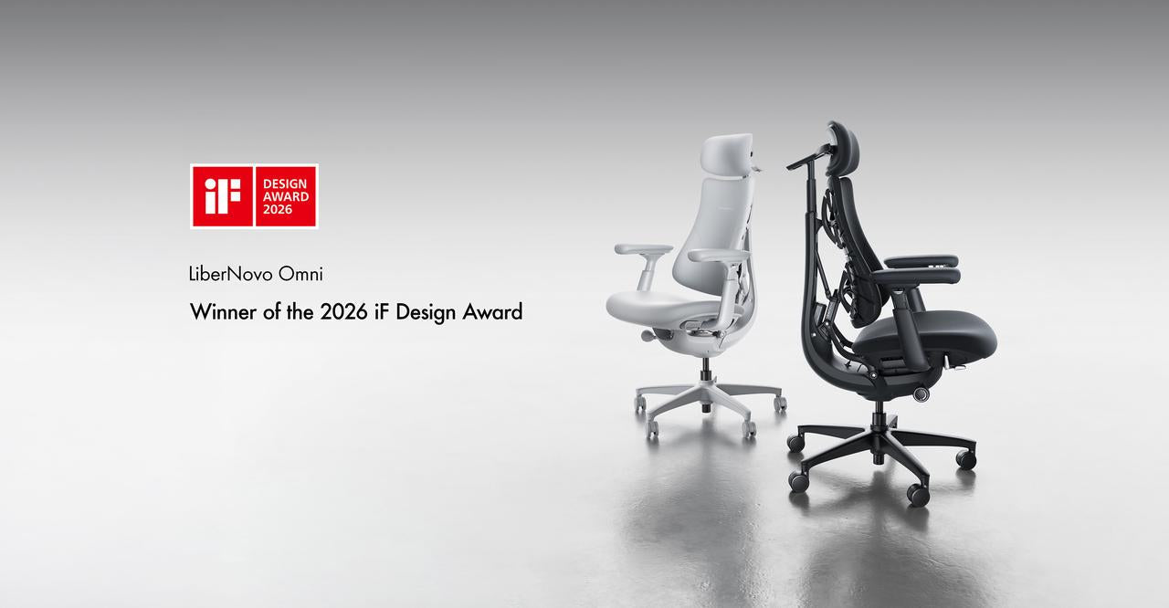 LiberNovo Omni Wins iF DESIGN AWARD 2026 for Ergonomic Design