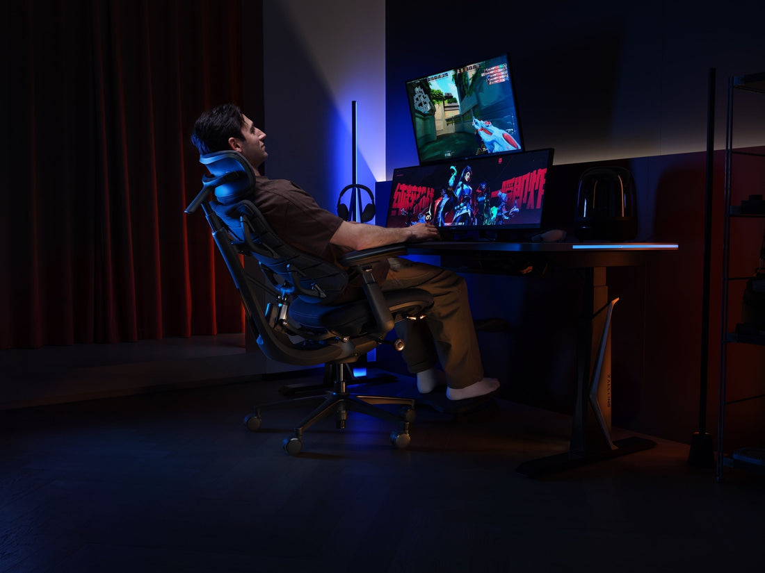 Ergonomic gaming chair setup for long gaming sessions