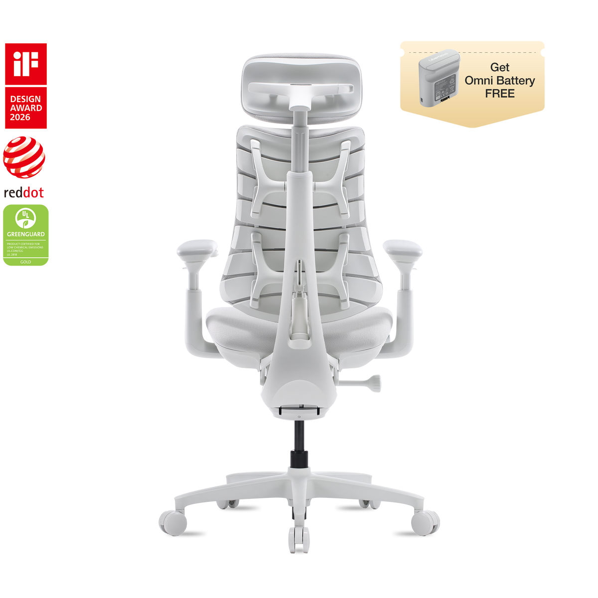 LiberNovo Omni Dynamic Ergonomic Chair
