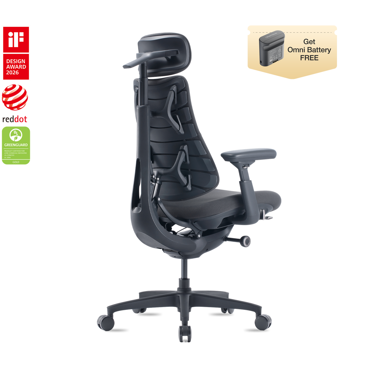 LiberNovo Omni Dynamic Ergonomic Chair
