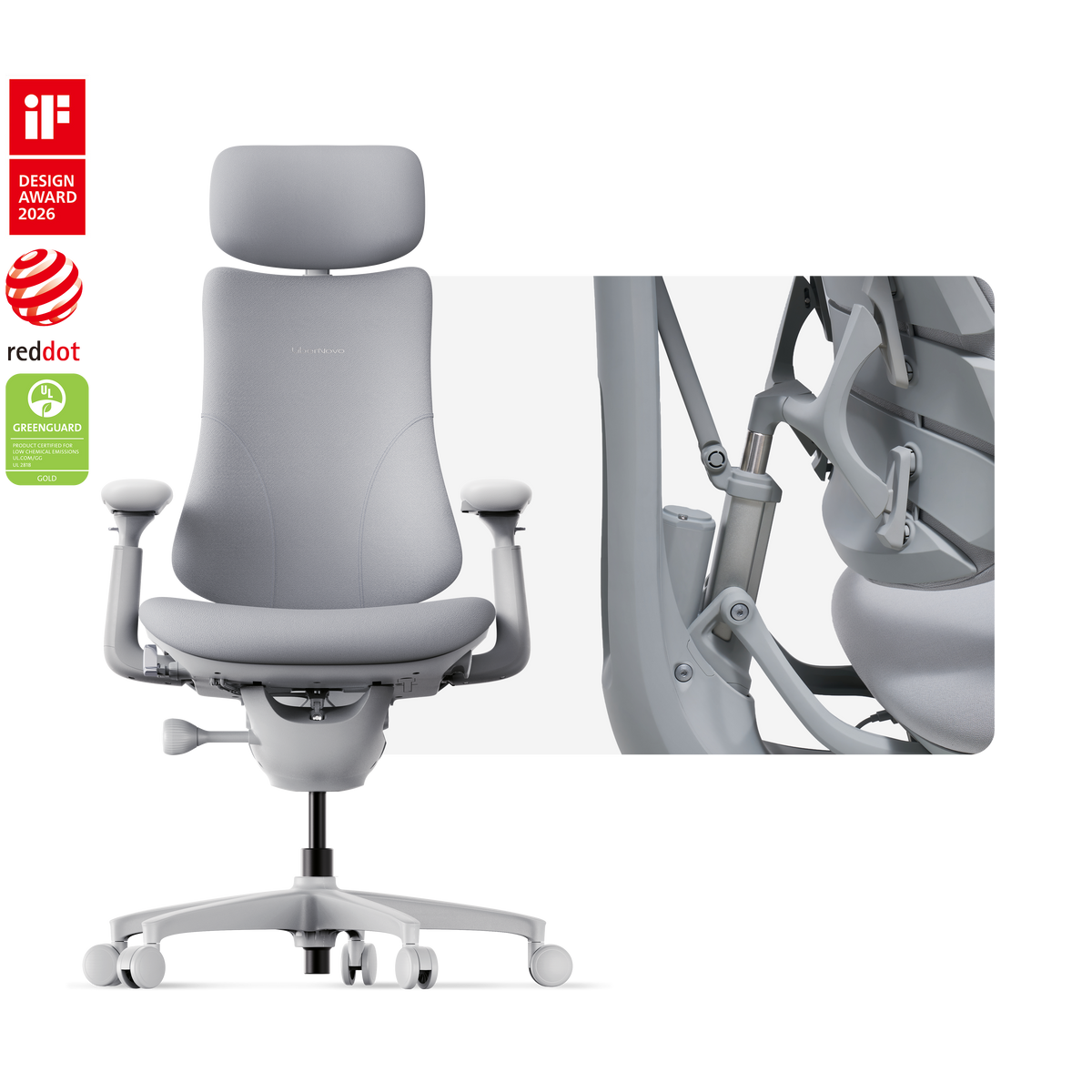 LiberNovo Omni Dynamic Ergonomic Chair
